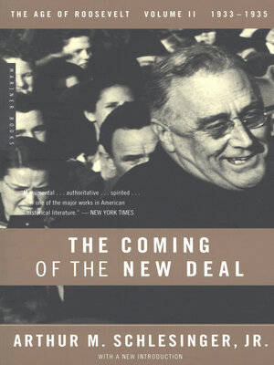 cover image of The Coming of the New Deal